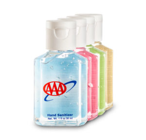 1oz hand sanitizer custom label