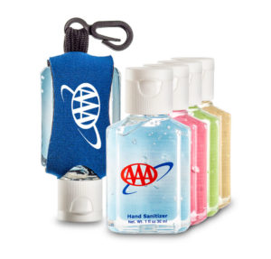 1oz hand sanitizer custom label custom leash