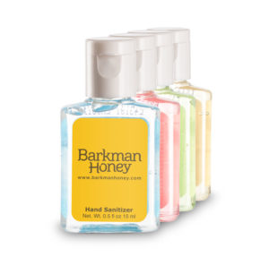 .5oz hand sanitizer custom label white
