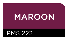 Maroon (pms #222)