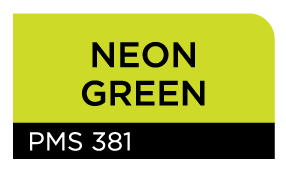 Neon Green (pms #381)