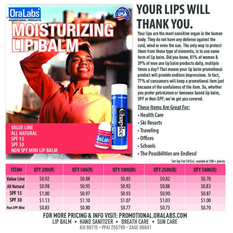 Lip Balm flyer preview